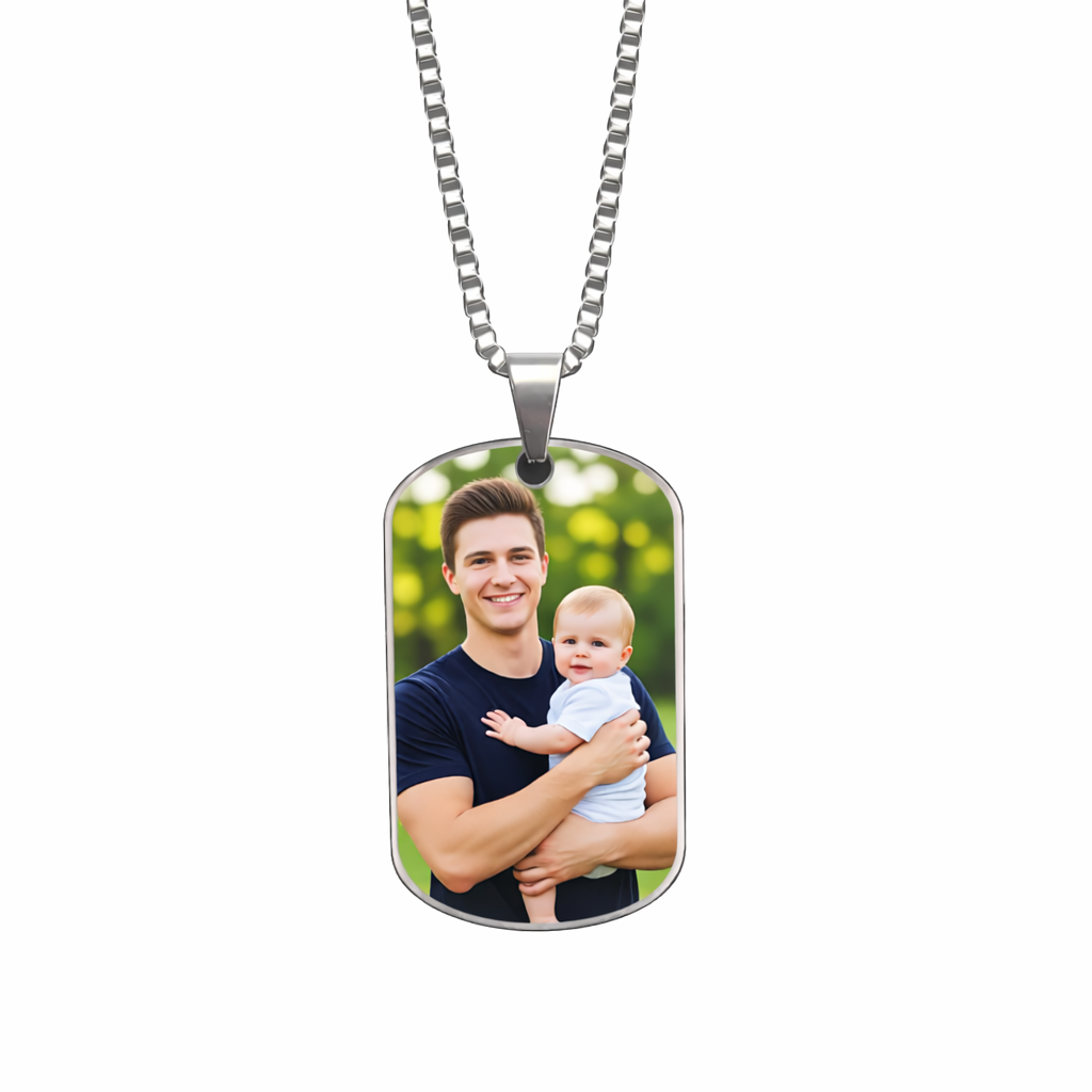 The Classic Portrait Tag Pendant