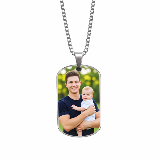 The Classic Portrait Tag Pendant