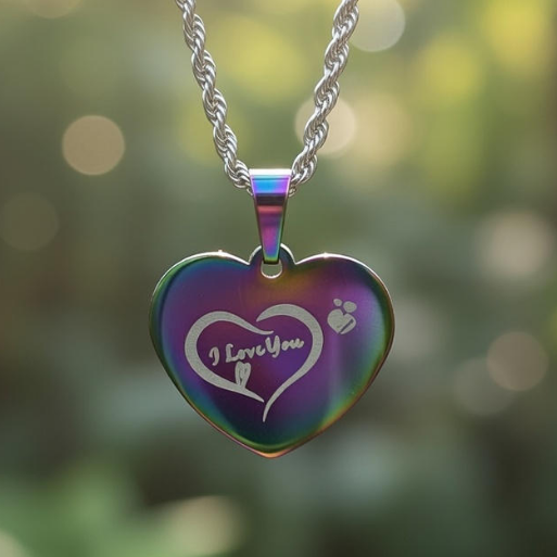 The Pure Heart Minimalist Pendant